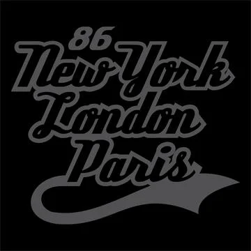 Typography vector design illustration Stock-Illustration