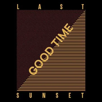 Typography vector design illustration Stock Illustration