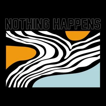 Typography vector design illustration Stock Illustration