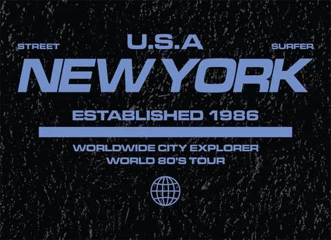 Typography vector design illustration Stock Illustration