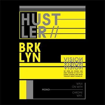 Typography vector illustration Stock Illustration