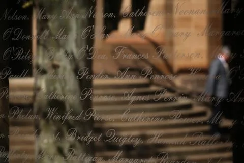 Typography on a window pane Stock Photos