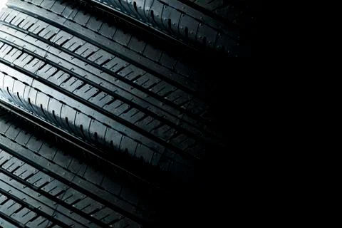 Tyre close up Stock Photos