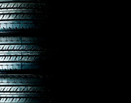 Tyre close up Stock Photos