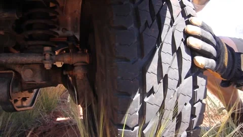 TYRE INSPECTION Stock Footage 267538350
