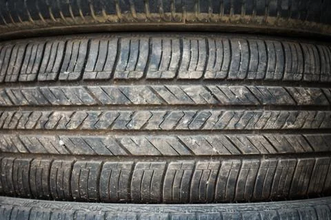 Tyre lines are clearly visible Stock Photos