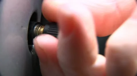 Tyre pressure Stock Footage 22667162