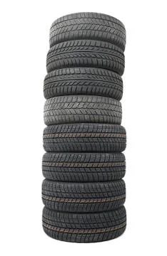 Tyre sets Stock Photos