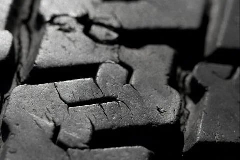Tyre texture Stock Photos