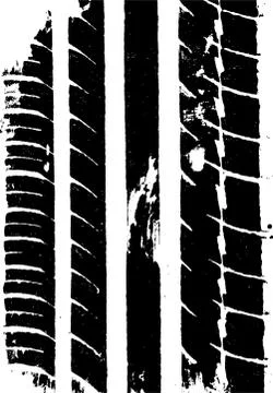 Tyre through Water Stock-Illustration