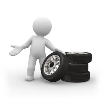 Tyres Stock Illustration