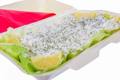 Tzatziki salad Stock Photos