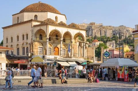 Tzistarakis Mosque - Athens Stock Photos