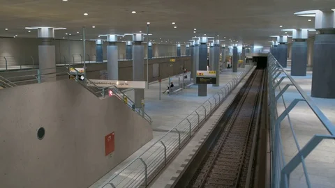U Bahn Station 動画素材 80789858