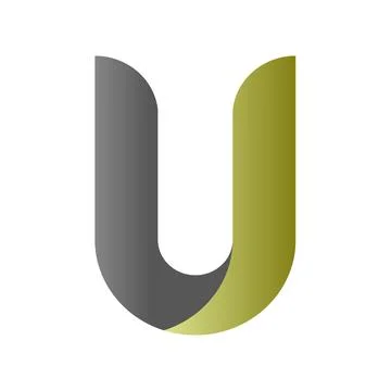 U Logo Illustrazione stock