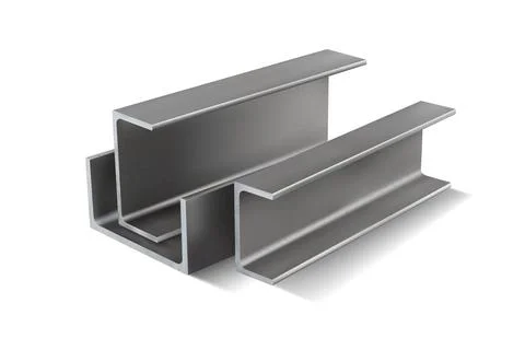 U-shaped metal rods for structural reinforcement. 3d vector illustration Stock Illustration