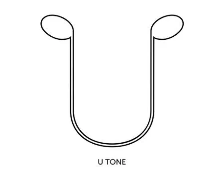 U-tone Stock Illustration