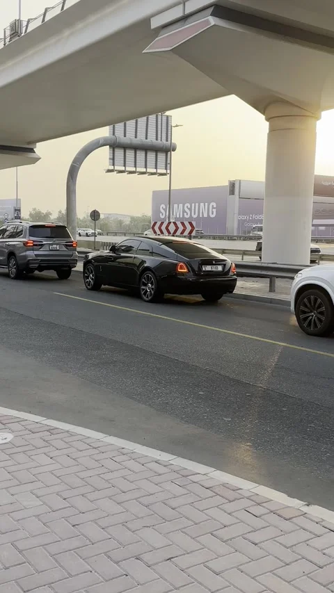 UAE - August 18, 2026 - Luxury supercars inside a showroom Stock Footage 342619348