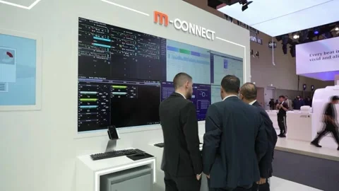 UAE: Chinese devices, solutions shine at World Health Expo Dubai 2026 Video stock 328720187
