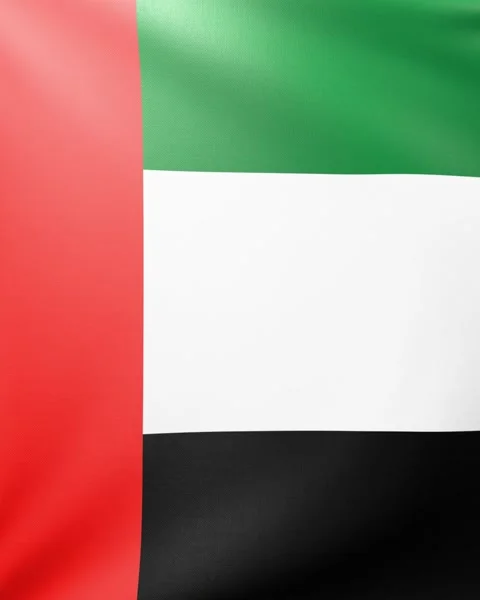 UAE flag  Video stock 302740563