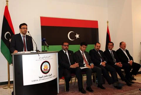 Uae Libya Stabilisation Team - Sep 2011 Stock Photos