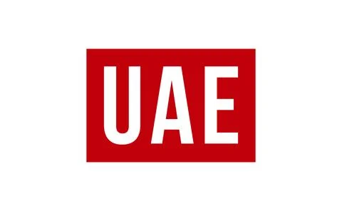 UAE Rubber Stamp Seal Vector Stock Illustration