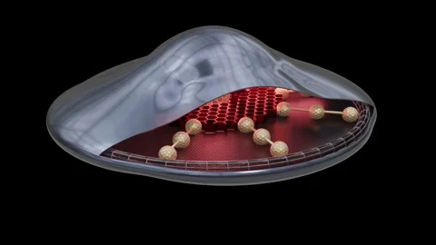 UAP , UFO propulsion system. 3d animation render Stock Footage 248445124