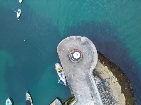 Uav North down 스톡 사진