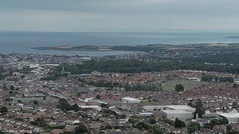 Uav North down 스톡 사진