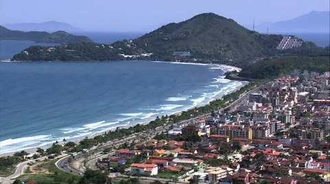 Ubatuba aerial Stock Footage 65443535