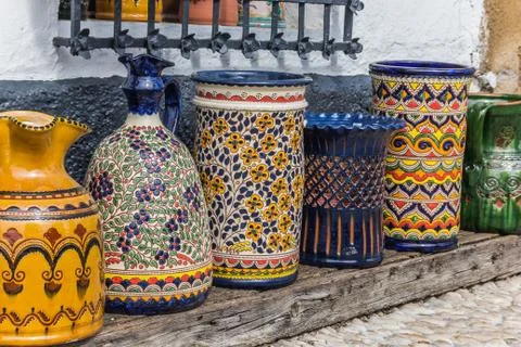 Ubeda pottery Stock Photos