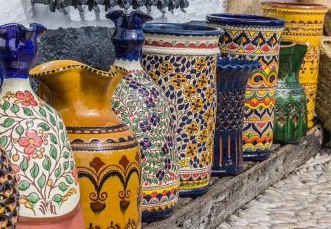Ubeda pottery Stock-Fotos