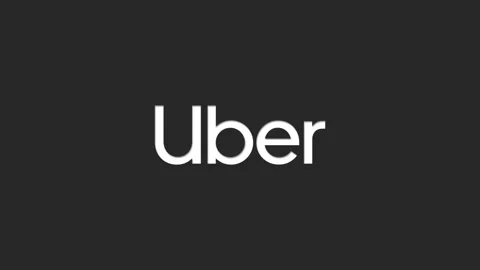 Uber Logo Cut Out Stock Footage 157699456