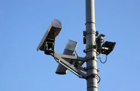 Überwachung Foto stock