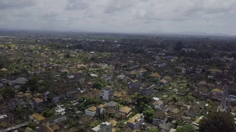 Ubud Bali AERIAL 스톡 동영상 101558046