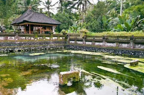 Ubud temple Foto stock
