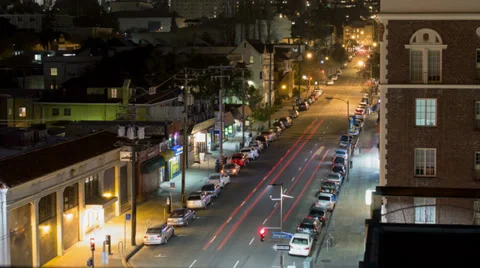 UC Berkeley Durant and Telegraph time lapse Stock Footage 36410469