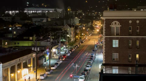 UC Berkeley Durant and Telegraph time lapse Video stock 36657852