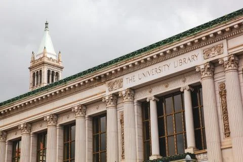Uc berkeley library Stock Photos