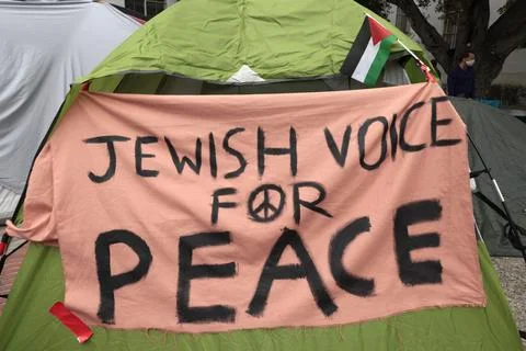 UC Berkeley students protest in support of Palestine, USA - 23 Apr 2024 Stock Photos