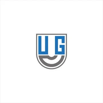 UCG UGC Letter monogram Initial Logo Design Template Vector Illustration. U.. Stock Illustration