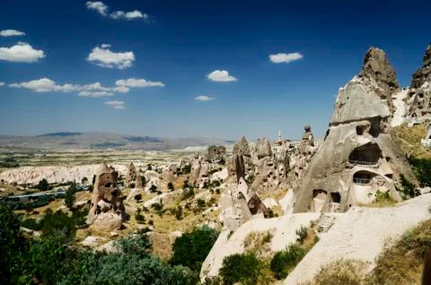 Uchisar, Cappadocia Stock-Fotos