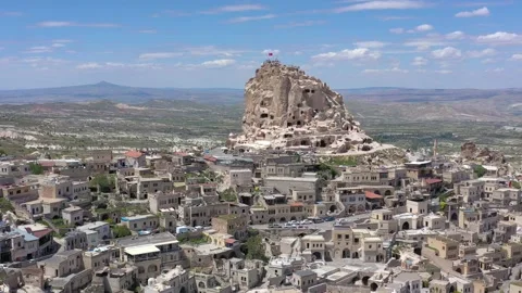 Uchisar Castle Stock Footage 201145024