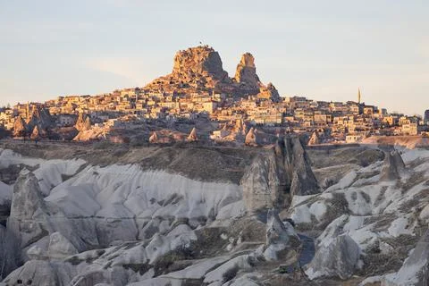 Uchisar Castle Stock Photos