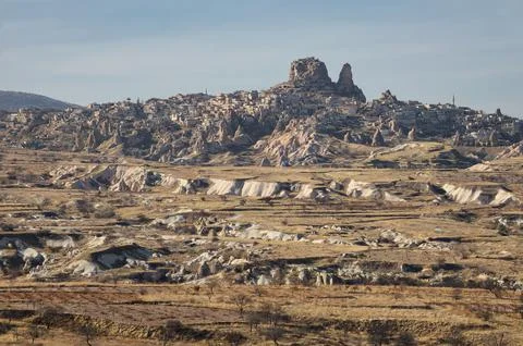 Uchisar Castle Stock Photos