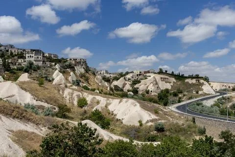 Uchisar_castle Stock Photos