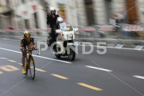 UCI Road World Championships. Toscana 2013.Sports, passion, colours and sound Stock Photos