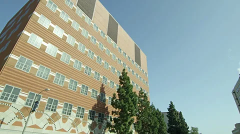 UCLA Building in 4K Видео 37738933