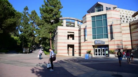 UCLA campus in the daytime Stock Footage 114020171