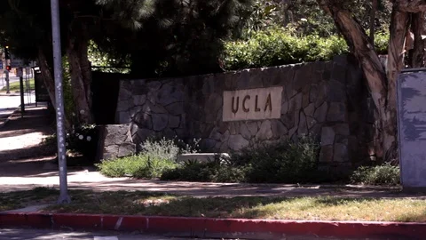 UCLA Campus Part 2 Video stock 129640924
